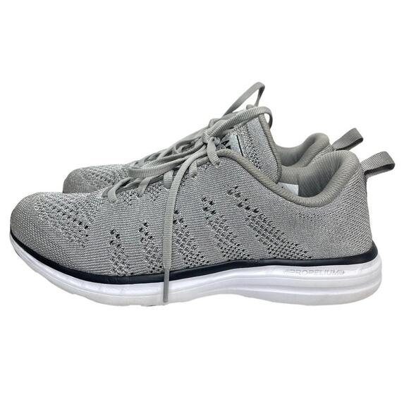 APL TechLoom Pro Women's Sz 9 Metallic Silver Running Activewear Gym Shoes - Picture 4 of 14